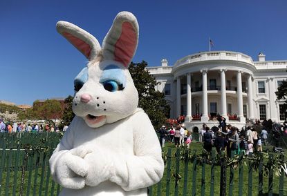 There will be less eggs at the White House Easter Egg roll this year. Will Sean Spicer be this year's bunny?