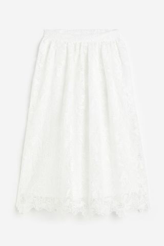 A-Line Lace Skirt