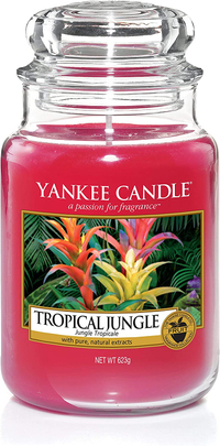 4. Yankee Candle Scented Candle | Tropical Jungle Large Jar Candle | Burn Time: Up to 150 Hours - (was £27.99) £16.99