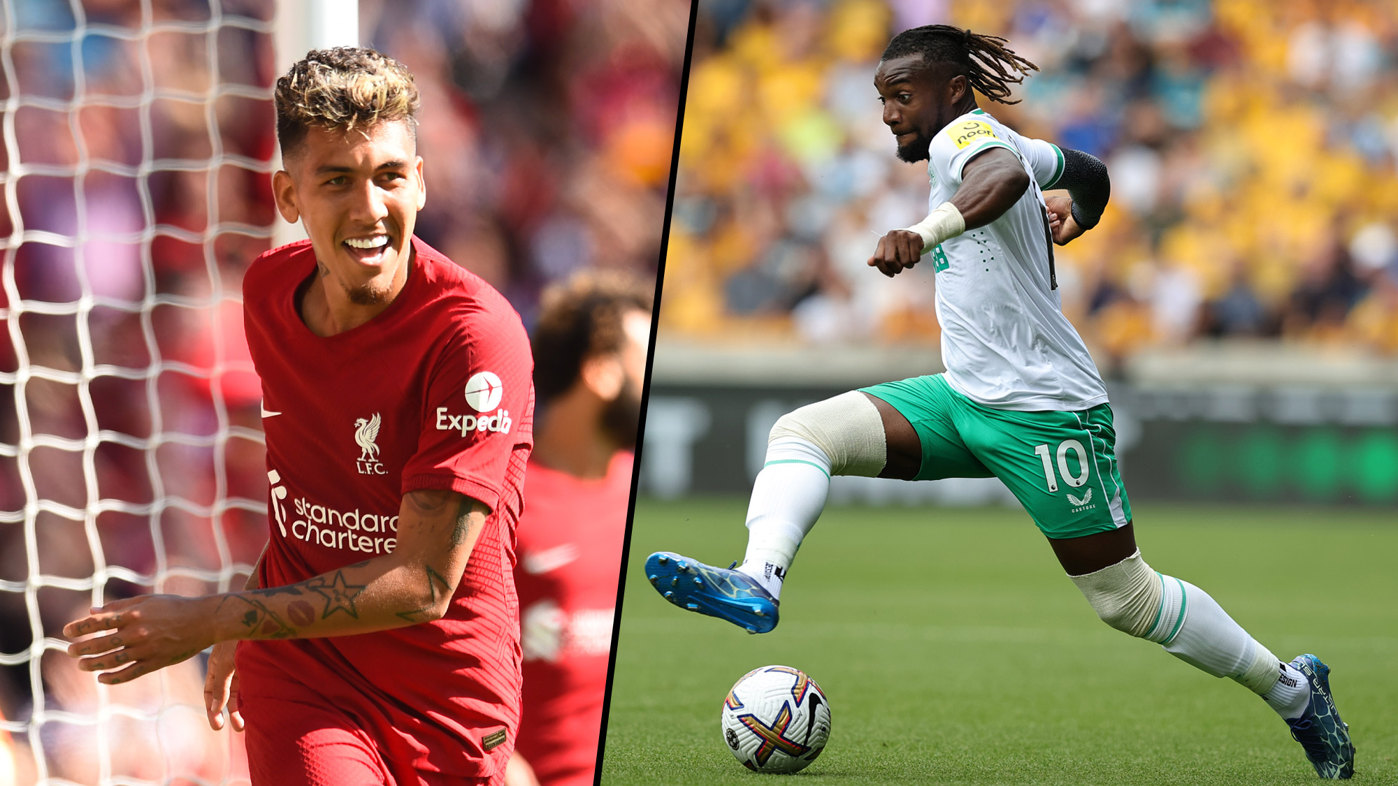 Robert Firmino og Allan Saint-Maximin
