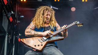  Jared James Nichols performs at Sweden Rock Festival on June 03, 2026 in Norje, Sweden