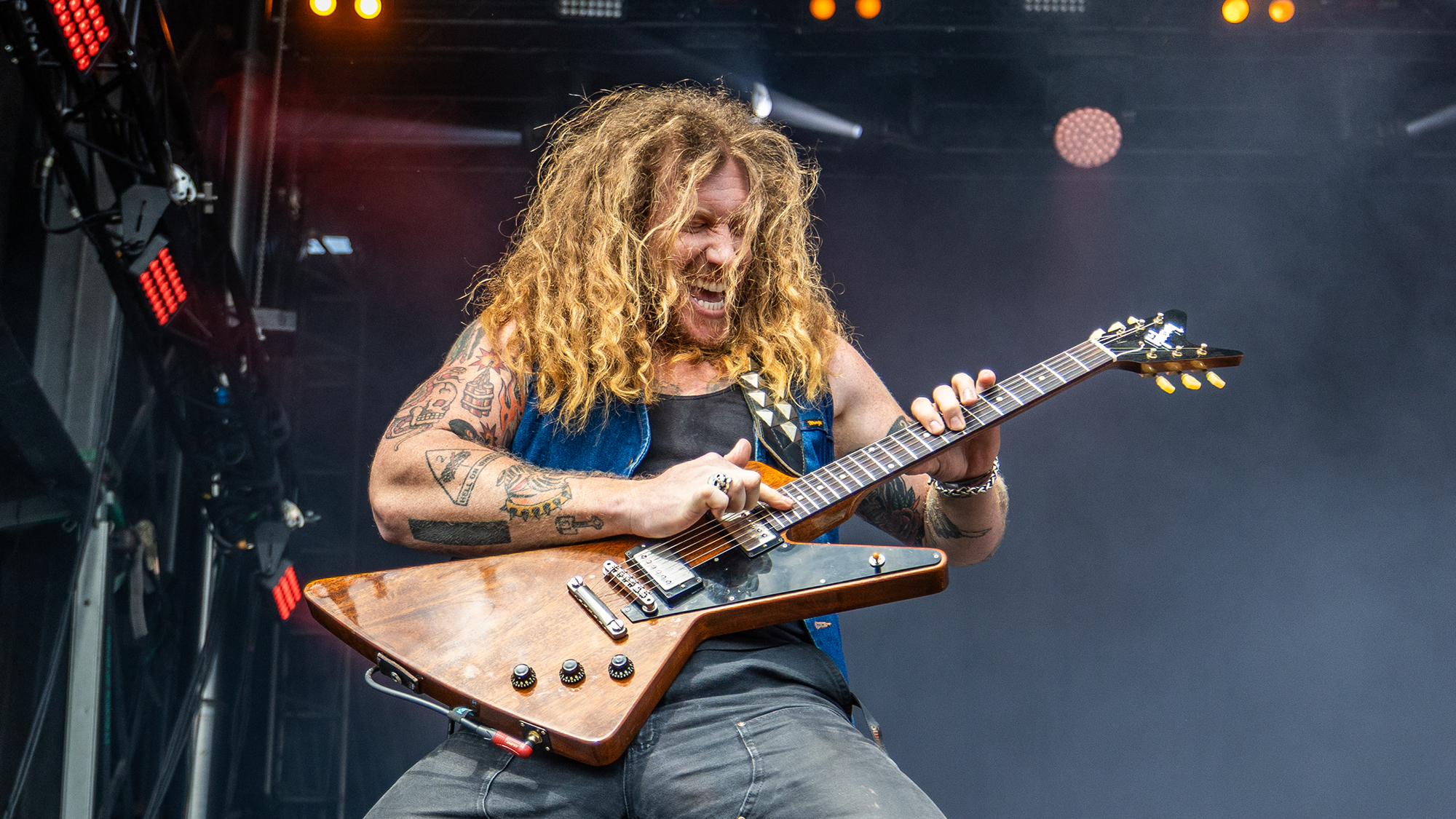  Jared James Nichols performs at Sweden Rock Festival on June 03, 2026 in Norje, Sweden