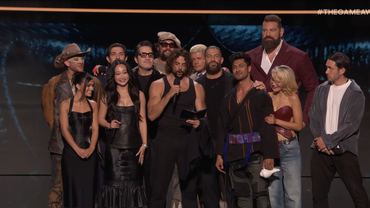 The cast of Street Fighter