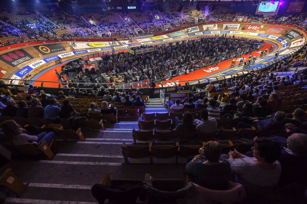 The day 1 crowd for the Gent Six Day