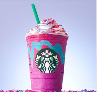 Starbucks Unicorn Frappuccino 2017