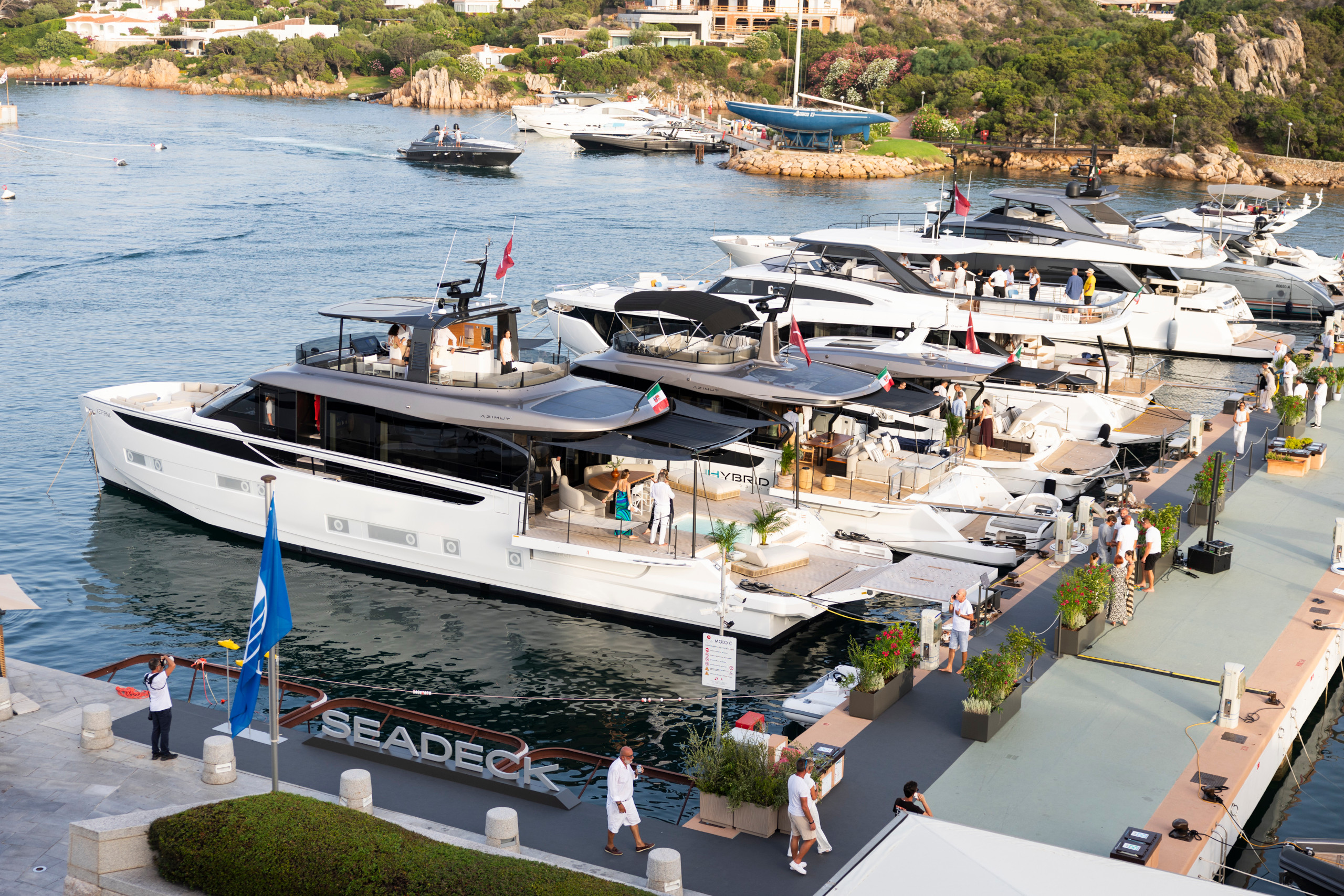 The Seadeck 9 launch in Sardinia