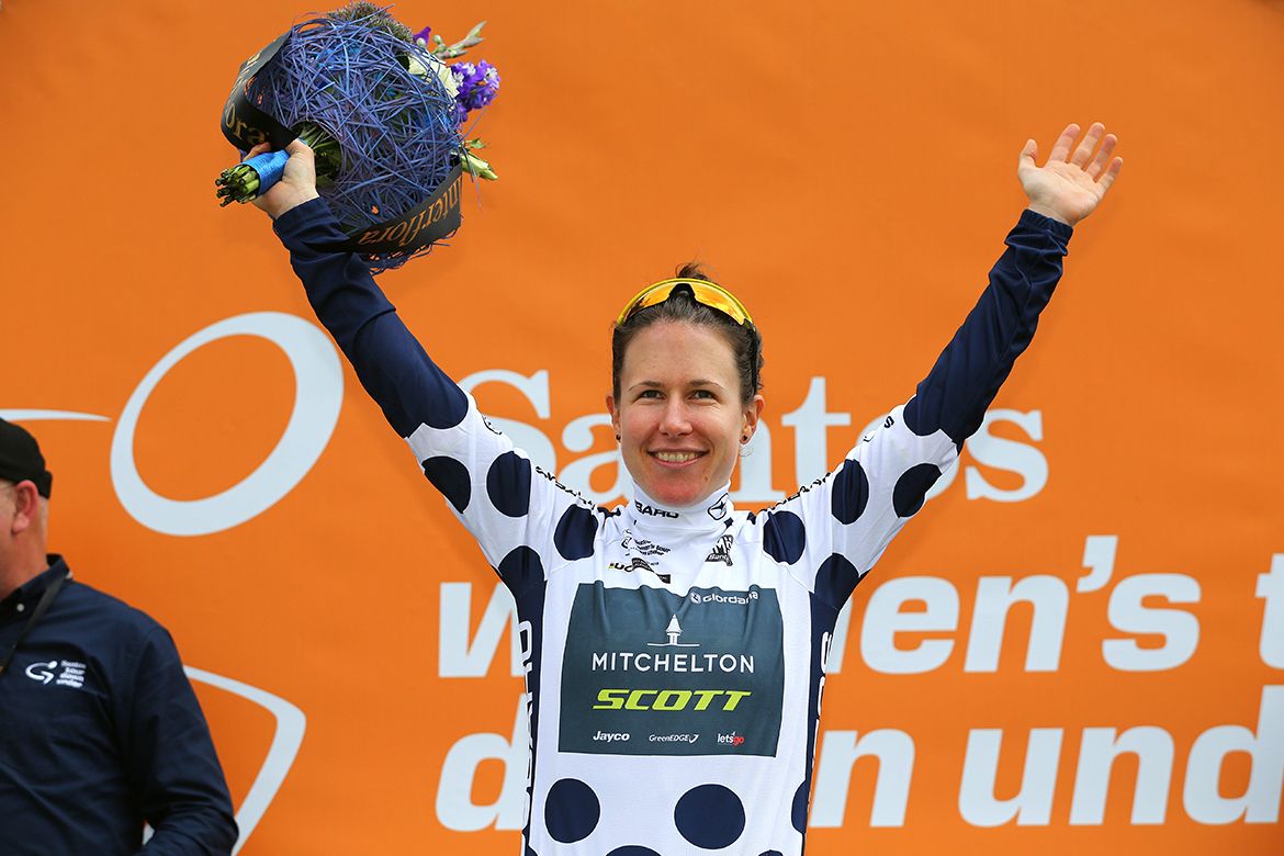 Amanda Spratt also leads the QOM classification