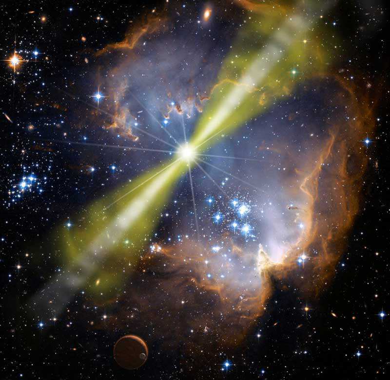 A gamma ray burst