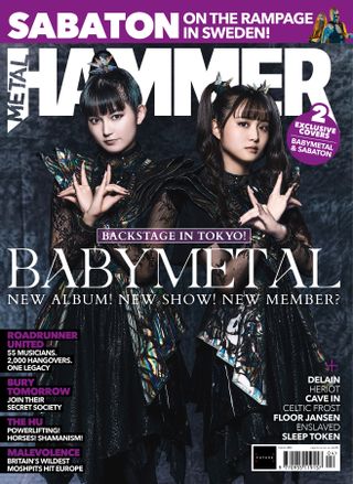 Babymetal Metal Hammer cover