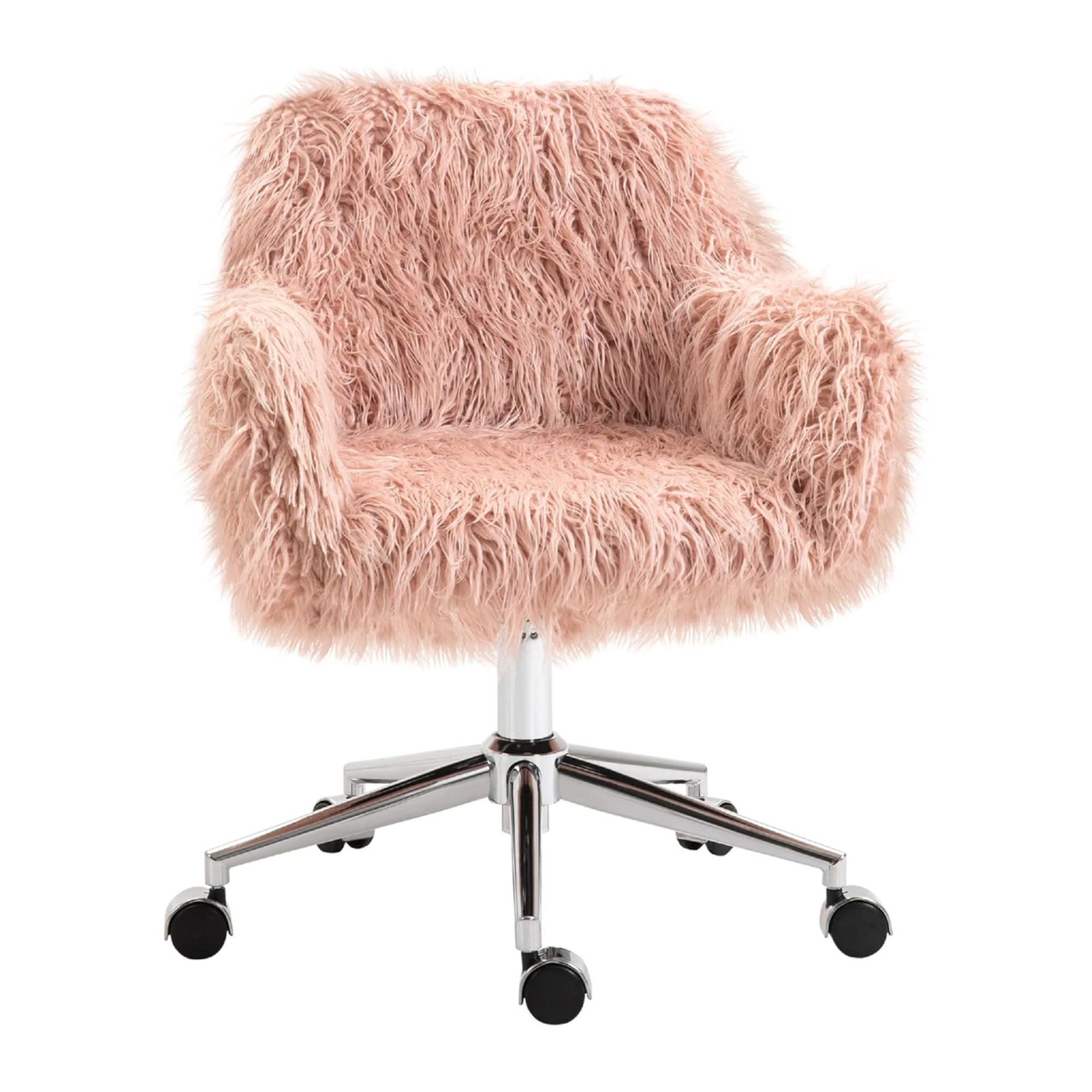 Vinsetto Faux Fur Desk Chair