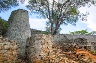 The ancestors of the Shona people built Great Zimbabwe, which flourished between the 11th and 15th centuries A.D.