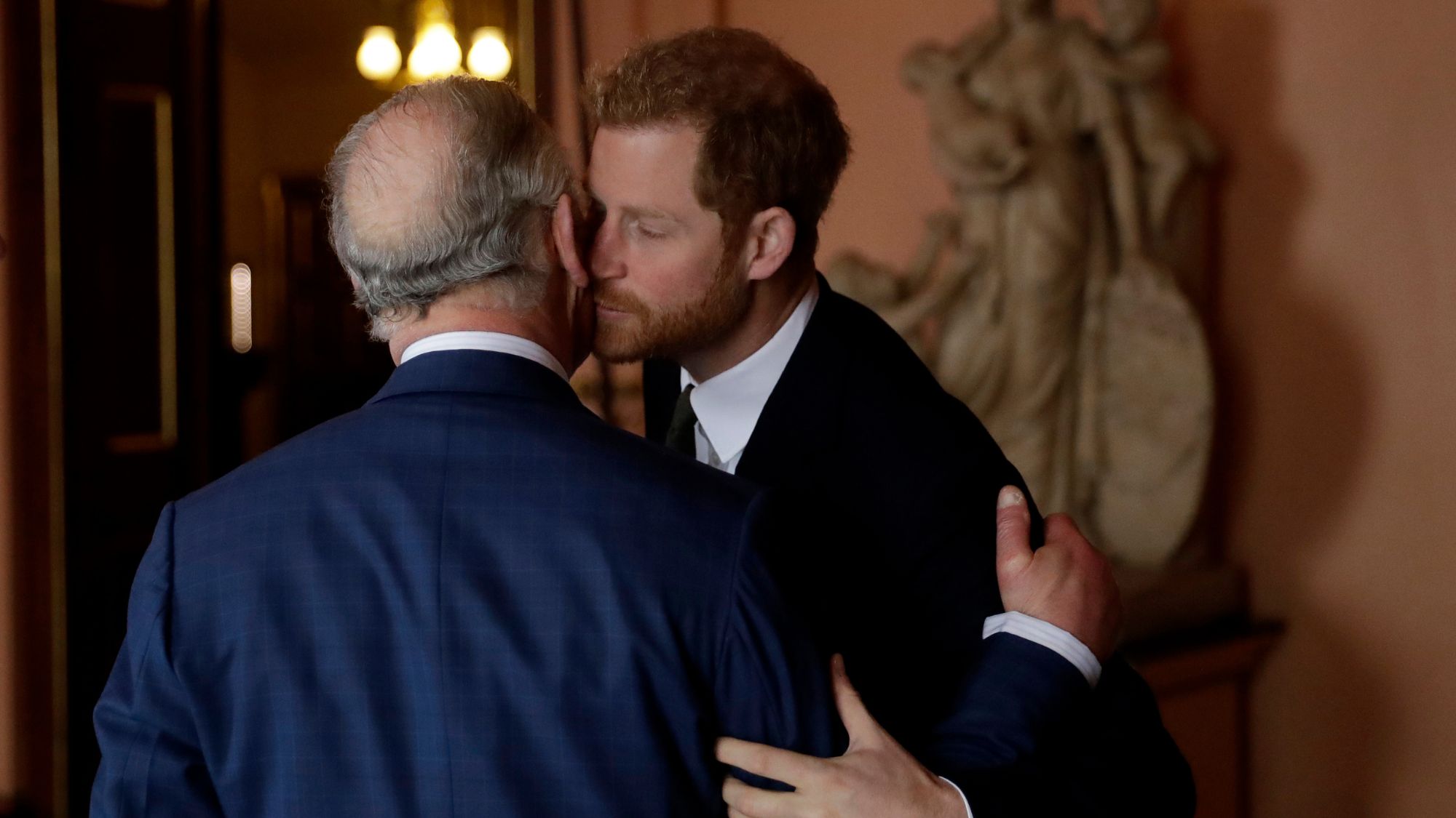 King Charles and Prince Harry attend the 'International Year of The Reef' meeting in 2018