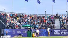 Lydia Ko takes a shot at the AIG Women's Open 