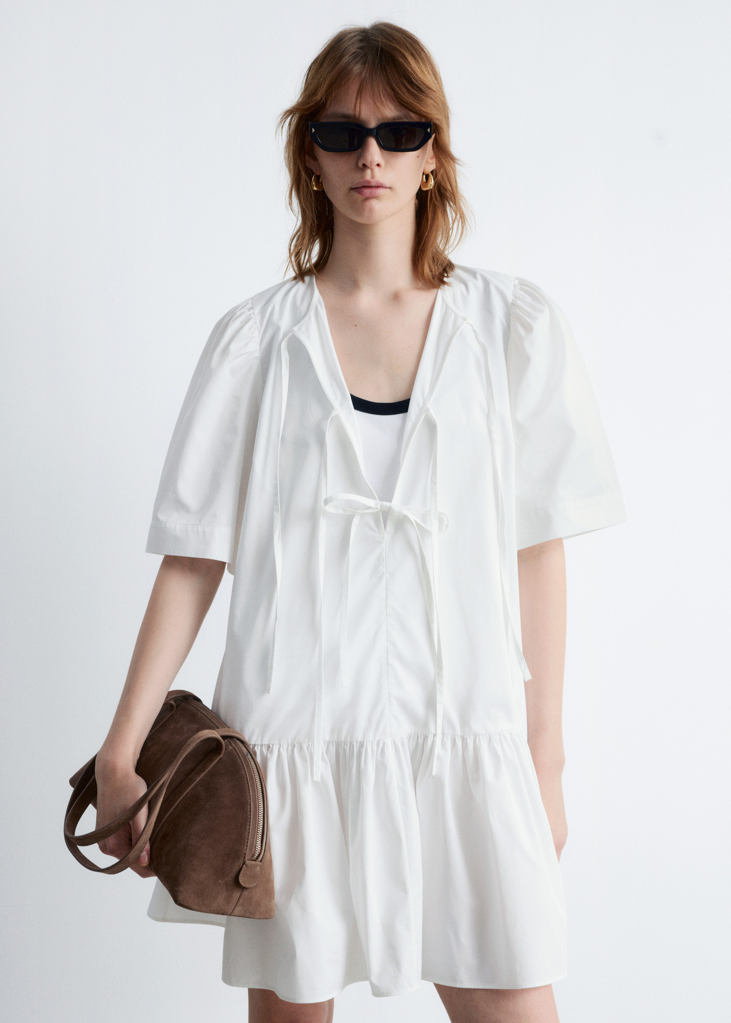 Peplum Mini Dress