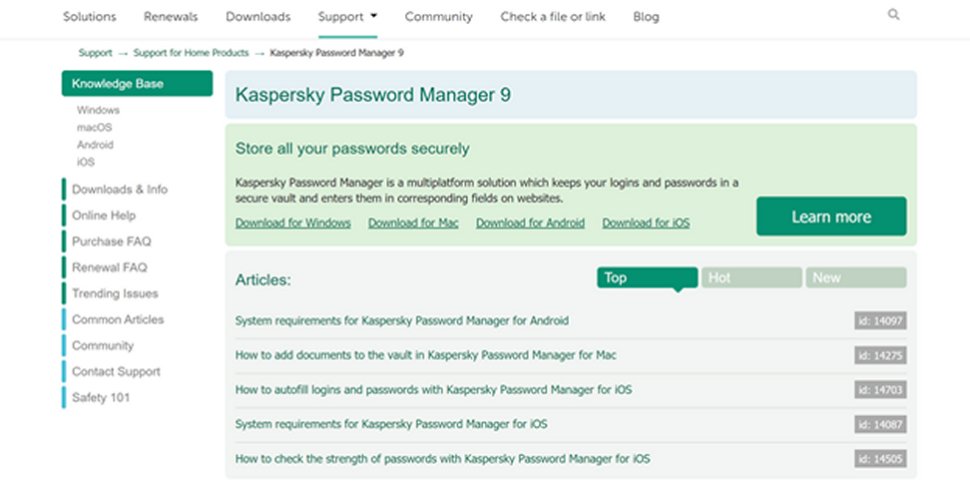 Kaspersky Password Manager 6