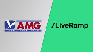 Allen Media Group and Liveramp logos