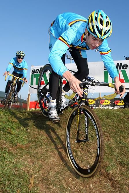 Belgian Wout Van Aert is third overall in the U23 men's World Cup standings and has been on the podium in each of the three previous World Cup rounds.