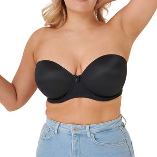 Definitions Lightly Padded Multiway Strapless Bra - Black