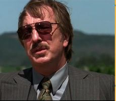Alan Rickman as Steven Spurrier in Bottle Shock
