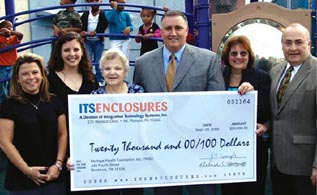 ITSENCLOSURES Makes Charitable Contribution