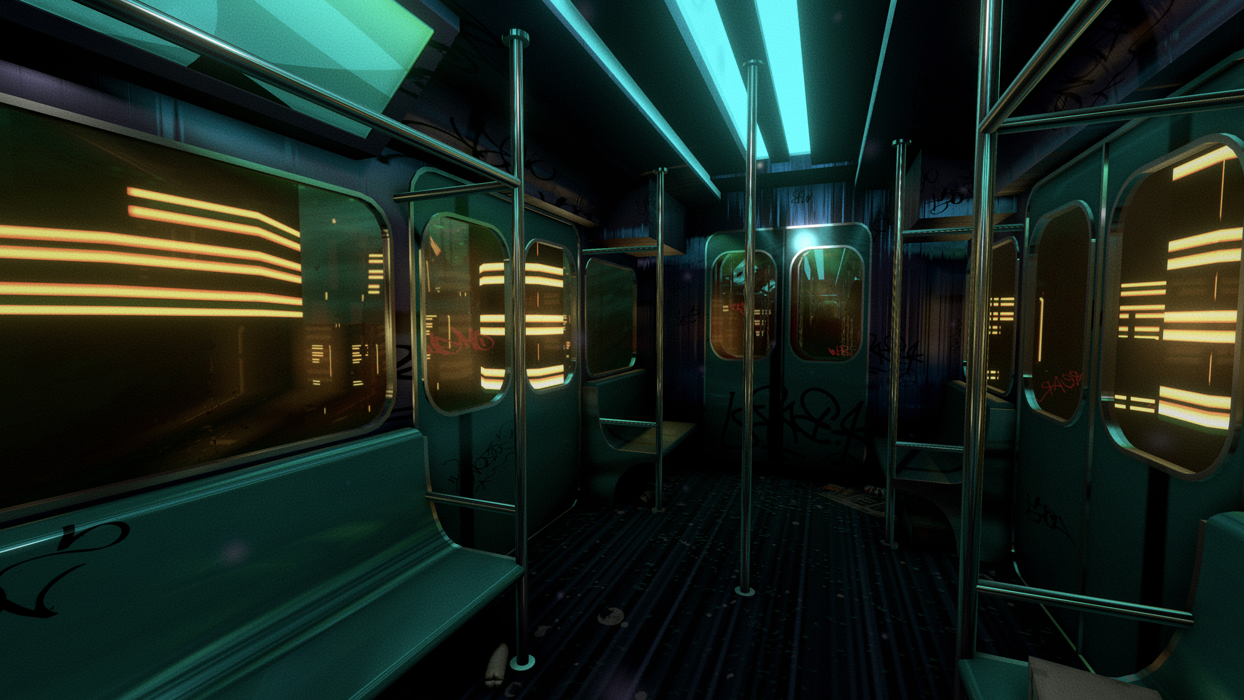  Nightline is a dreamy game about taking a subway train to nowhere 