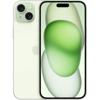 iPhone 15 Plus: unlimited calls, texts, and data, £43.99 per month, £49 upfront, includes free clear case worth £49 on iD Mobile:
