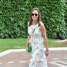 White, Clothing, Dress, Shoulder, Street fashion, Fashion, Footwear, Eyewear, Summer, Day dress, 