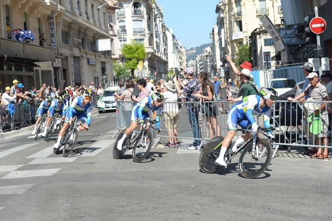 Orica-GreenEdge put on a clinic in the TTT