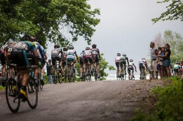 The men on one of the many climbs today.