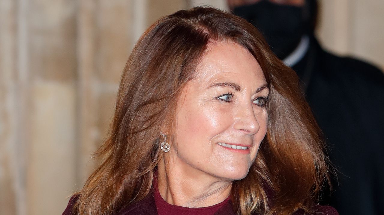 Carole Middleton attends the &#039;Together at Christmas&#039; community carol service at Westminster Abbey on December 8, 2021