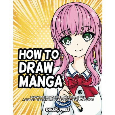 How To Draw Manga book front cover