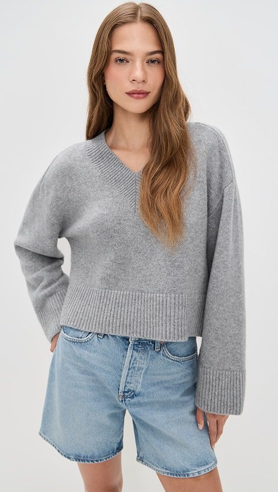 Citizens of Humanity Gazette Puzzle V Neck Sweater