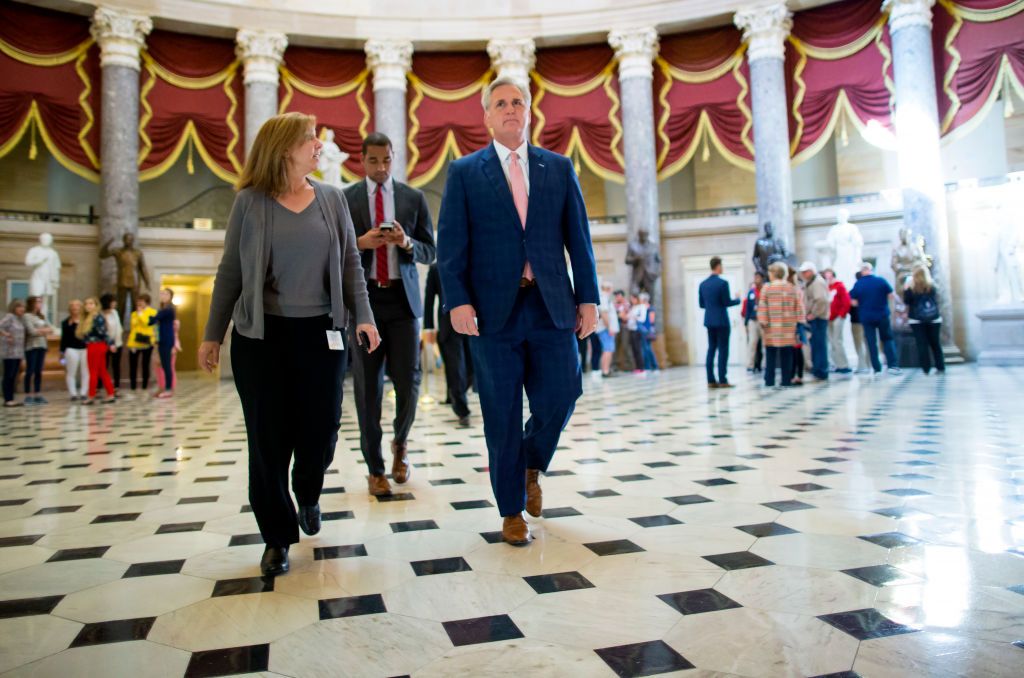 House majority leader Kevin McCarthy.