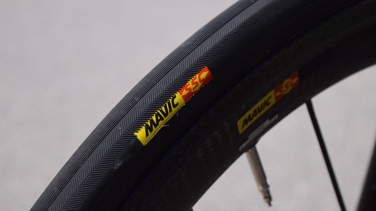Mavic tyres and wheels for Cannondale-Drapac