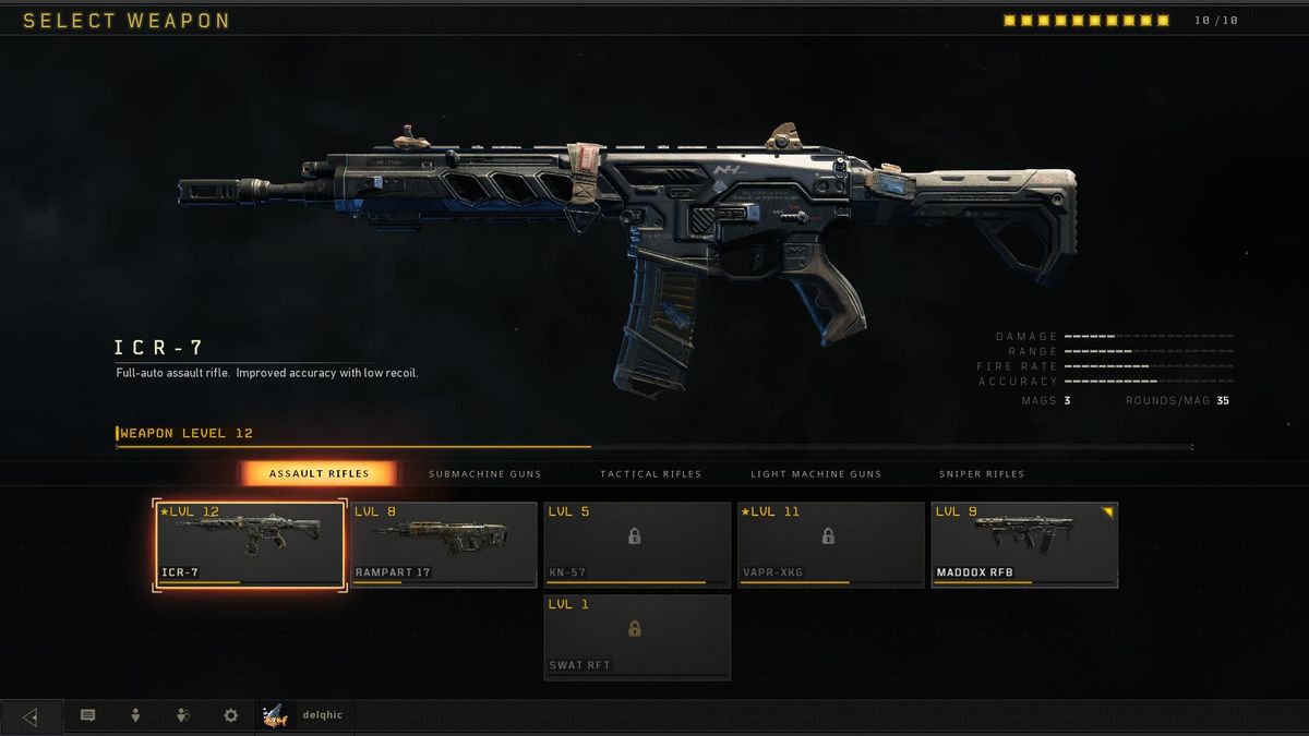 How to unlock Black Ops 4 Create a Class and use different weapons ...