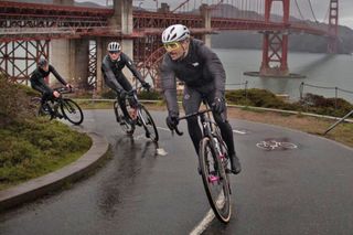 Brennan Wertz (middle) has been running the Endurance on the Coast Ride in California.