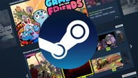 Steam logo on new Steam UI design