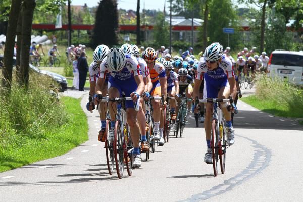 Cycling Team Jo Piels in the lead