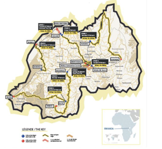 2024 route of eight-stage Tour du Rwanda