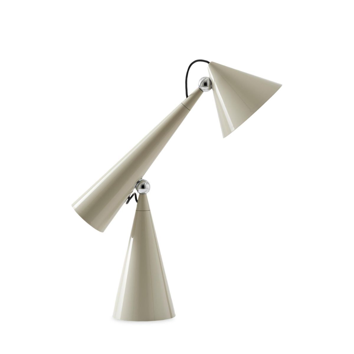 Cream desk lamp