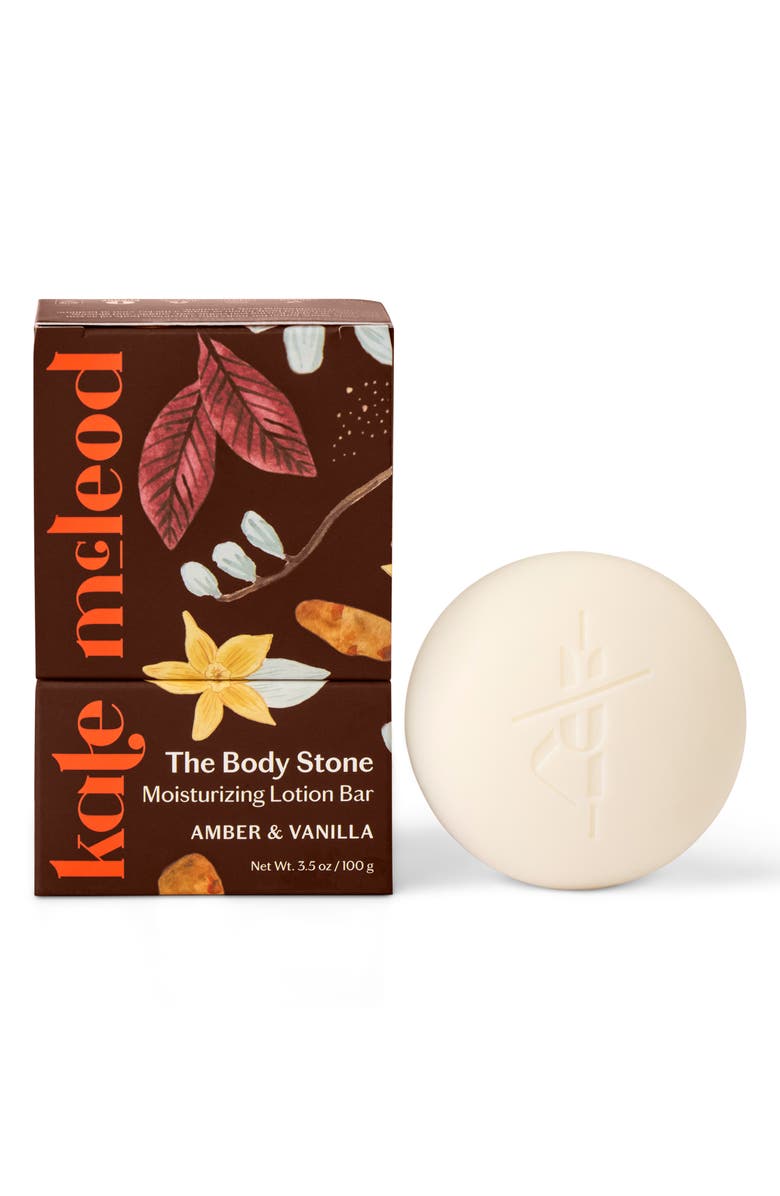 Amber &amp;amp; Vanilla Body Stone - Moisturizing Lotion Bar