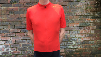 Male cyclist wearing the Altura Endurance Short Sleeve Jersey 