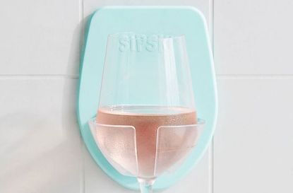 Sipski Shower Wine Glass Holder