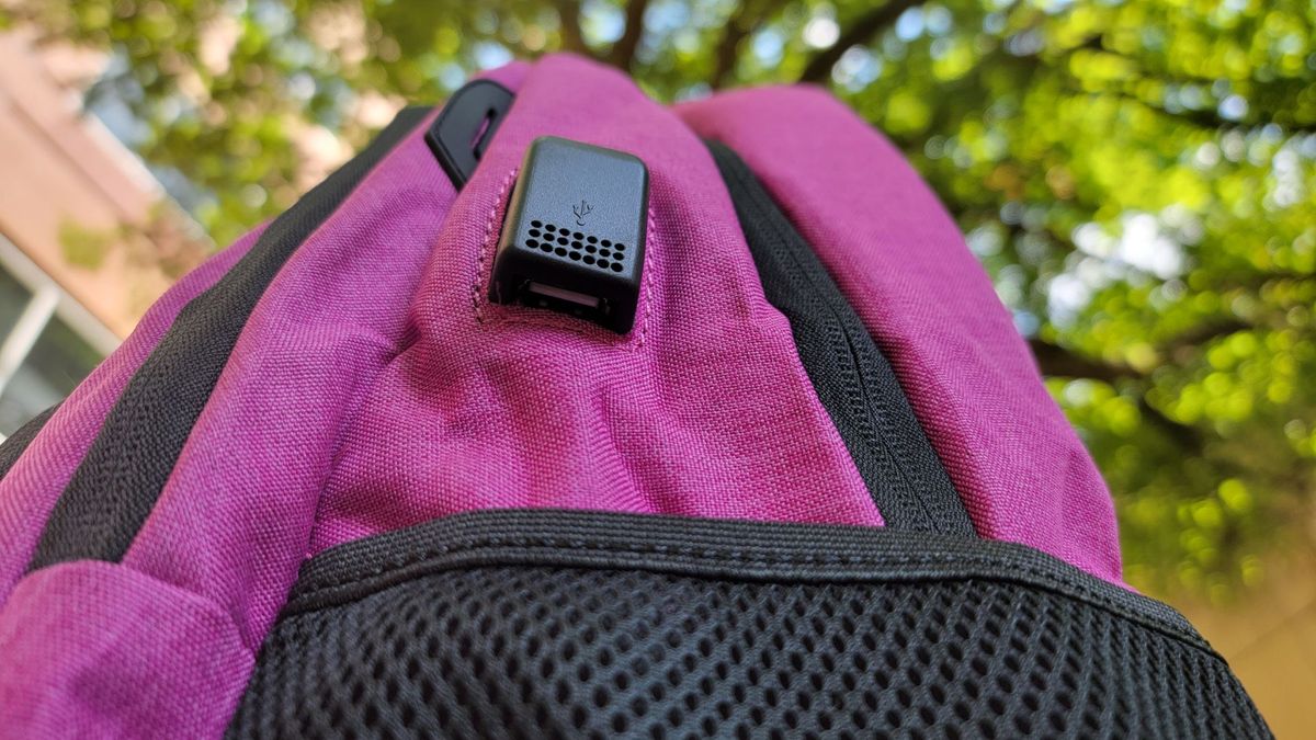 Volher Laptop Backpack review Barbie pink is in Laptop Mag