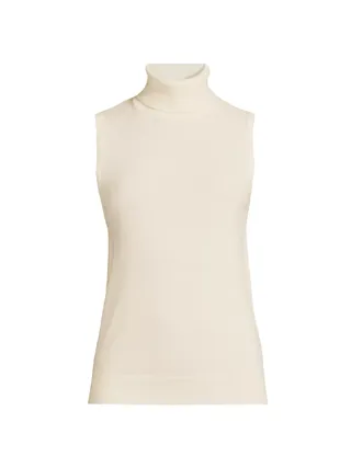 Rue Sophie, Versailles Sleeveless Sweater Top