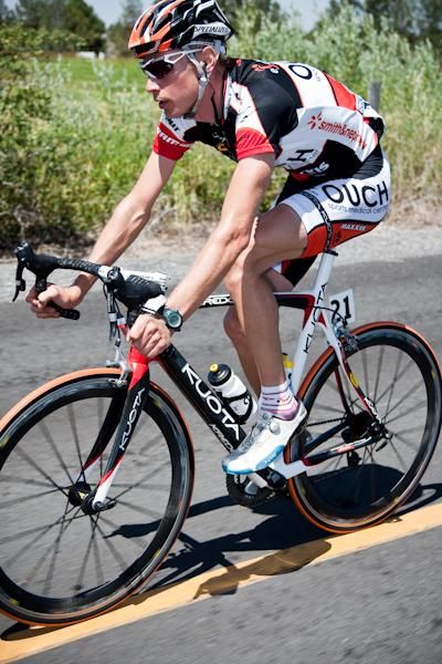 Chris Baldwin (OUCH-Maxxis) was riding well today and racked up some KOM points.