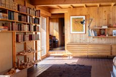 Wenche Selmer 'Own House' book, photos showing the architect's timber house/cabin