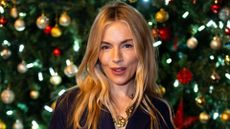 Actress Sienna Miller attends the King's Foundation Carol Concert at St Paul's Church in Knightsbridge, London