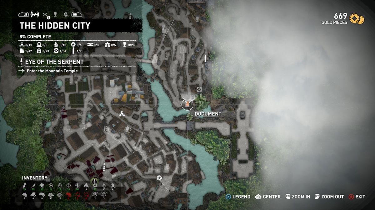 The Hidden City document locations Complete Shadow of the Tomb Raider