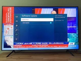How to update system software on Samsung TV
